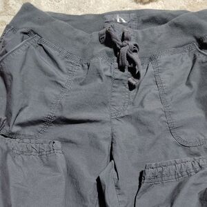 Calvin Klein Gray Flare & Wide Leg Jeans